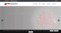 Desktop Screenshot of hok-osiguranje.hr